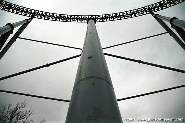 Center support of second island turn