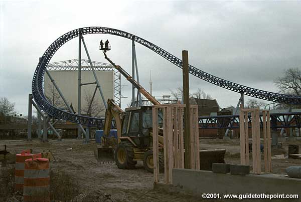 Final turn with photo booth in foreground