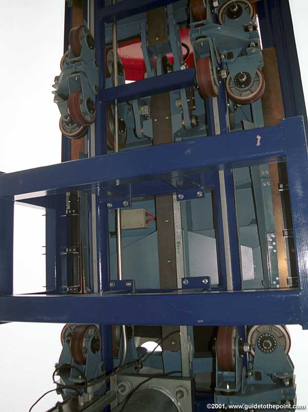 Underside of red car