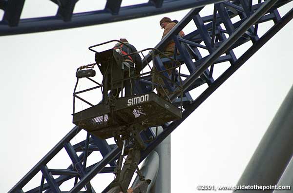 Working on the final turn