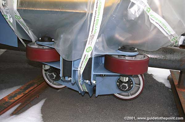 Yellow wheel assemblies