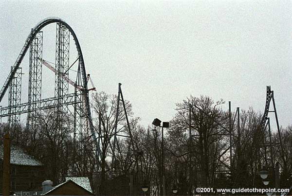 First drop and first turn