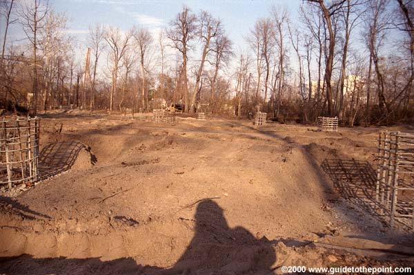 Back of island turn one, with Magnum in the left background