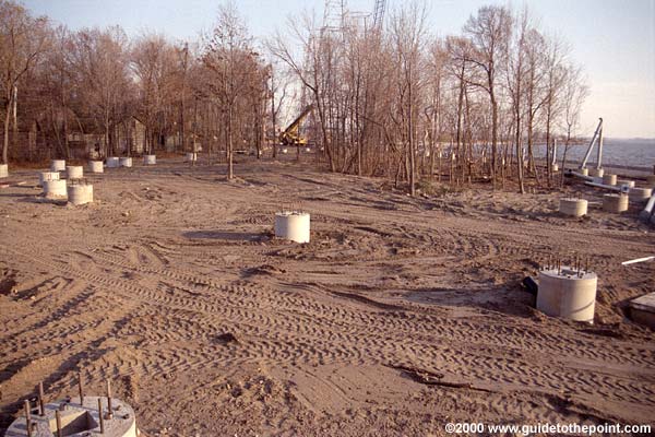 From the back of the first turn, first drop pull-out on right