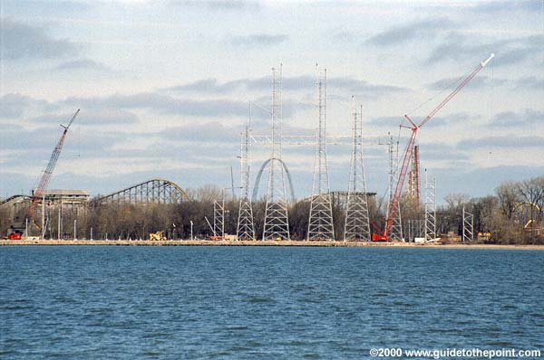 From across the bay, without track