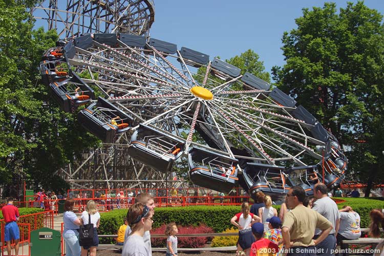 Witches' Wheel at Cedar Point