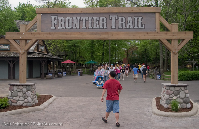 Frontier Trail sign