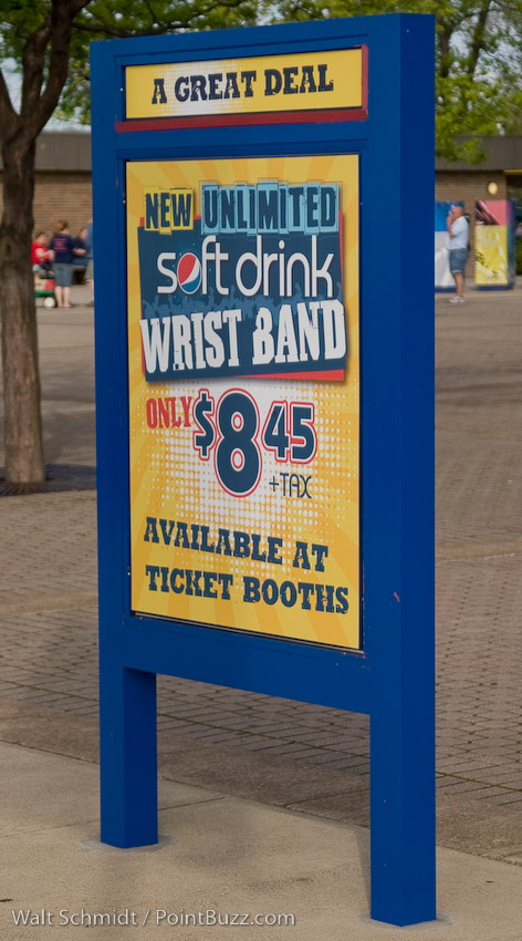 New soft drink wrist band offer