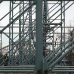 Supports over the lagoon