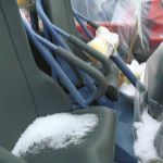 Snowy seats