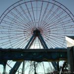 Giant Wheel, with the tubs off in the off-season