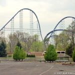 Millennium Force was a walk-on, but the park was closed.