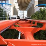 Looking uptrack into the station